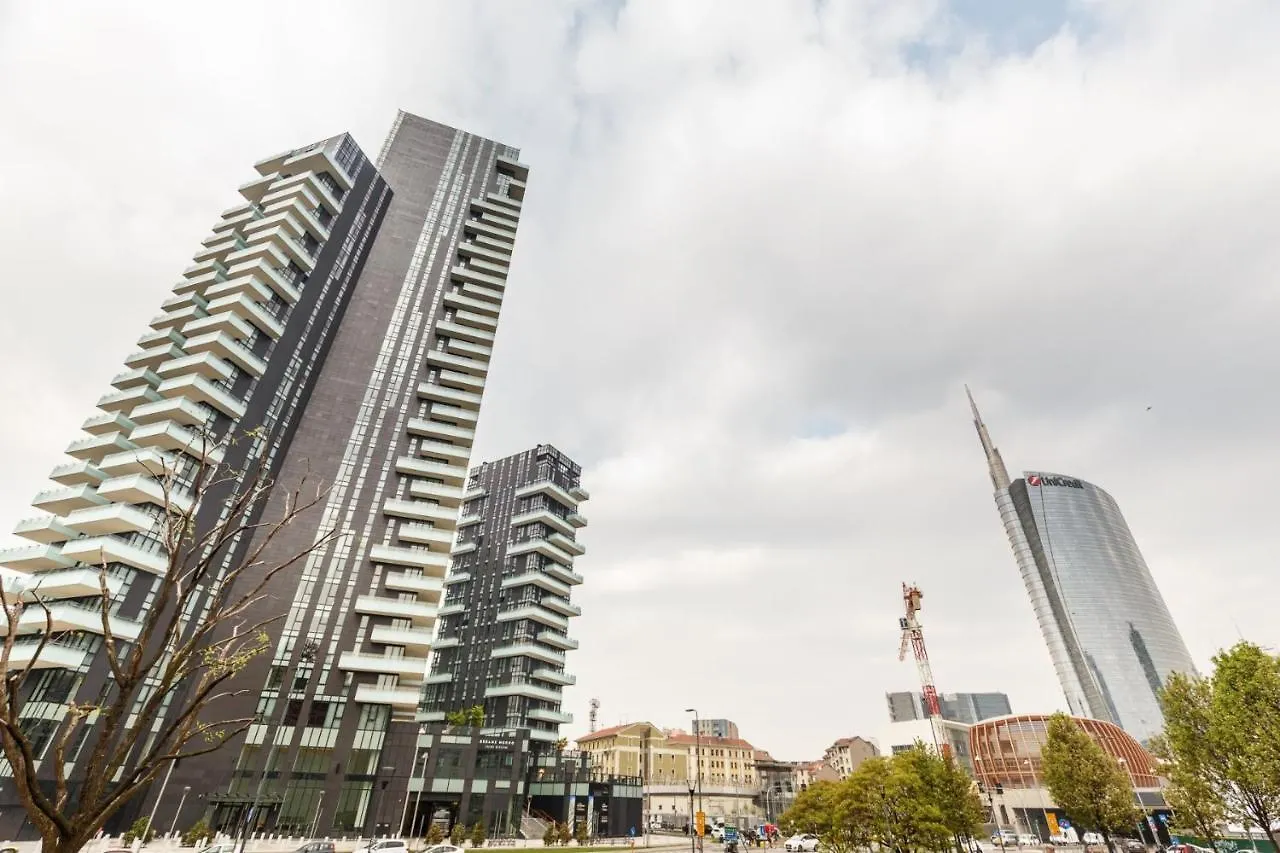 Stylish Elegant Suite In Torre Solaria With Exclusive Milan'S View 0*, Milan Italy